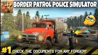 Border patrol police simulator  officer😍 gameplay video Android iOS