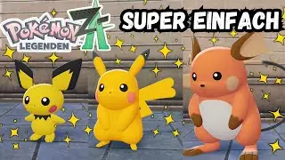 So bekommst du Shiny Pichu | Pikachu und Raichu | Pokémon Legenden ZA