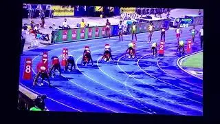 KEVONA DAVIS 22.92sec RECORD RUN GILS CLASS TWO 200m SEMIFINALS CHAMPS 2018