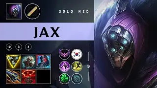 Jax Mid vs Lissandra - KR Master Patch 25.24