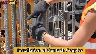 ConTech Coupler Installation | Cold Forging & Threading Explained Step-by-Step