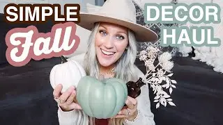 2020 HUGE FALL DECOR HAUL | AFFORDABLE FALL DECORATING IDEAS | Amanda Little