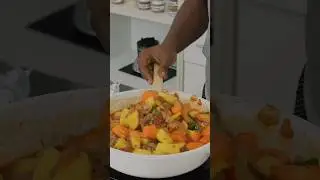 Everyone will love this! - Ground beef potatoes, carrots