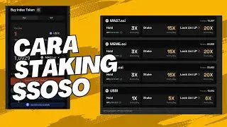 SosoValue : Cara Staking & Join SSI Campaign
