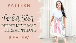 Peppermint Magazine + Thread Theory Pocket Skirt  |  Sewing Pattern Review