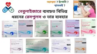 Respules: বিভিন্ন ধরনের রেসপুলস ও তাদের ব্যবহার।