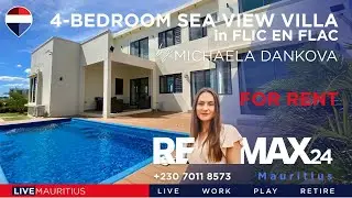 For Rent | Sea View Villa for Rent in Flic en Flac | West of Mauritius