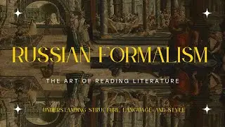 Russian Formalism Explained 📚 #LiteraryTheory