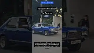 India's own Muscle car, choice back in 80s and early 90s  #automobile  #hindustancontessa #viral