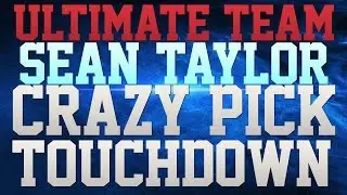 MUT 16 30K WAGER!!! - SEAN TAYLOR TAKES OVER THE GAME!!! - CRAZY USER PICKS ALL OVER!!!