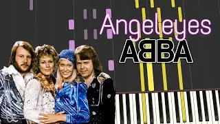 ABBA - ANGELEYES (Piano Tutorial)