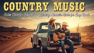 🎶 SLOW COUNTRY BALLADS &ndash; Relaxing Acoustic Music for Long Roads 🚗🎸
