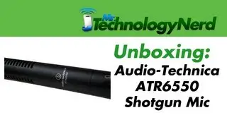 Audio-Technica ATR6550 Shotgun Microphone Unboxing