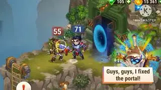 Hero Wars Gameplay Hindi | Powerful Heroes Battle