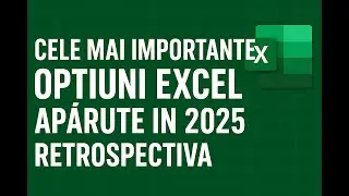 Poate cele mai importante optiuni Excel descoperite in 2025 &ndash; retrospectiva