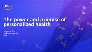 HCLS Symposium 2021: Keynote: The promise and power of personalized health