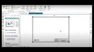 Siemens NX drafting template in NX1926