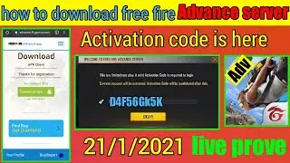 How to get free fire ob26 advance server activation code | how to play free fire ob26 advance server