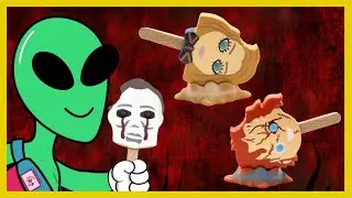 Let's Open 5 HORROR Popsicle Meltz Mystery Bags