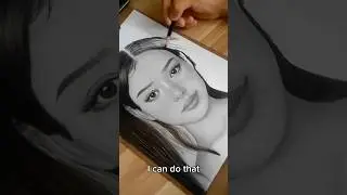 How to draw realistic Hair less than 60 seconds #arttutorial #drawing #digitalart #fanart #shorts