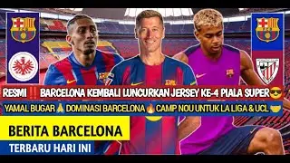 Official‼️Barcelona Launches 4th Jersey🙏Yamal Ready to Appear 🔥Barca Dominates😎Camp Nou Ready for...