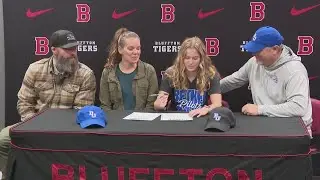 Bluffton's Eve Corkwell signs with Bethel University for golf