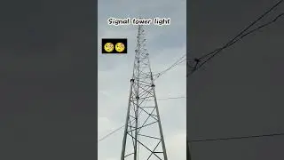 signal tower light not working 🧐🧐🪛💡💡🪛🪛#shorts#current #power #electrical #tower #towerlight