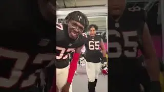 Monday Night Football win cam VIBES! 🔥 #nfl #atlantafalcons #atlanta