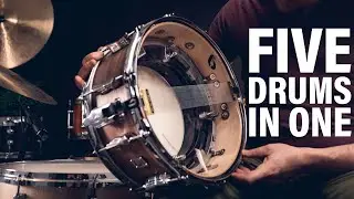 Five Drums in One: Zikit System with British Drum Co. | Snare Spotlight