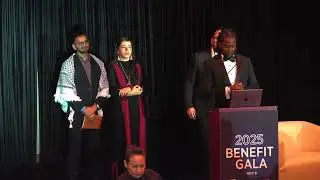 Elom Tettey-Tamaklo na gali charytatywnej MPAC w Los Angeles