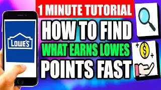 How To Find What Earns Lowes Points (Step by Step Guide &ndash; Full Tutorial)