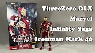 [ToysBoxing 玩具開箱] ThreeZero DLX Marvel Infinity Saga Ironman Mark 46