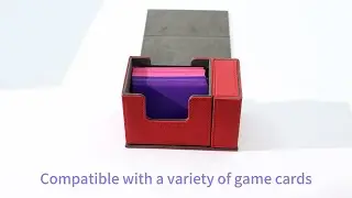 Custom PU Trading Card Storage Box Deck Case