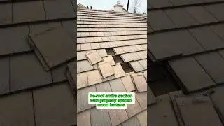 Tile Roof Leak | Overexposed Roof Tiles | Folsom, CA.