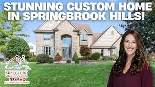 STUNNING CUSTOM HOME IN SPRINGBROOK HILLS! | Living in DeWitt | 11701 Hidden Ridge Drive, DeWitt