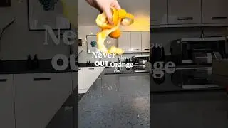 Orange peels = powerful, natural cleaner! Cheap, easy, and chemical-free.  #EcoHacks #SaveMoney