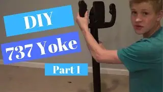Make Your Own DIY 737 Yoke for Flight Simulator Part 1: The Body | Captain Bob