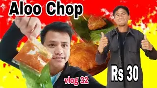 vlog - Aloo Chop Challenge |  @jingpyntipmschannel2377 