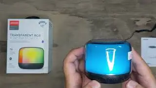 Joyroom - Transparent RGB Bluetooth Speaker with Microphone - Unboxing