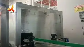 Automatic Glass Jars Washing Machine, Equipped with Auto Jar Heat Drying Tunnel For Food, Drinks
