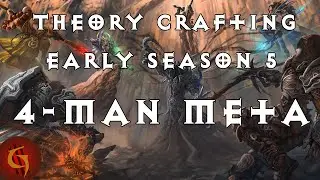 Diablo 3 2.4 Теория Крафт 4-х человек Мета Ранний сезон 5