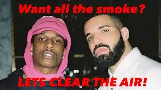 ASAP ROCKY SPEAK ON BEEF WITH DRAKE! &ldquo;LETS BE CLEAR IT WAS ALL OVER FEMALES!&rdquo;