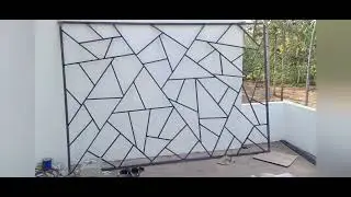 New design grill work #architecture #arcwelder #interiordesign #electricwelding #home #housedesign 