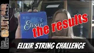 Elixir Nanoweb Guitar String Challenge