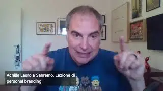 Achille Lauro a Sanremo. Lezione di Personal Branding