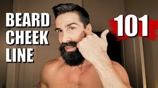 HOW TO LINE UP BEARD, BEARD CHEEK LINE GUIDE