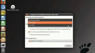 Masterizzare file Immagine di Ubuntu con Brasero