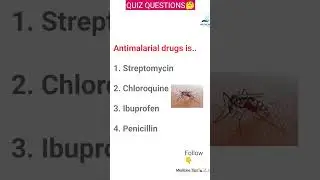 antimalarial drugs is.. #medicine #pharmacist #health #doctors #reels #reelsinstagram #pharmacy