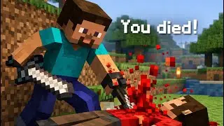 Ich mache meinen ersten kill.Minecraft Projekt #2