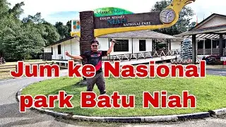 Ambil Bibit Sawit dan terus melawat nasional park batu Niah,melihat dari kejauhan mezium .